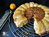 Gâteau pudding aux pommes et caramel de clémentine