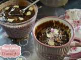 Mug cake aux trois chocolats