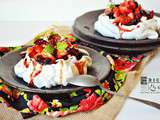 Pavlova aux fruits rouges