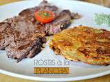 Plancha rosti – Recette röstis aux pommes de terre à la plancha