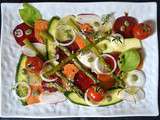 Tartare aux légumes de printemps