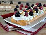 Tarte pate choux – Tarte chantilly mascarpone et fruits rouges