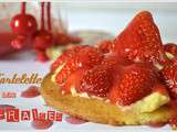 Tartelette sablée aux fraises