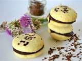 Whoopie pies chocolat café