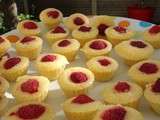 Muffins framboises et citron