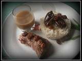 Epaule d'agneau aux fruits secs