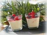 Panna cotta fruits rouges