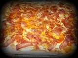 Pizza liquide au cantal