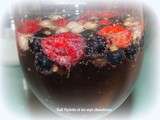 Soda aux fruits rouges