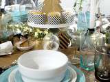 Noël: une jolie table de réveillon avec Hema {décoration}