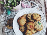 Cookies au beurre de cacahuètes et m&m's