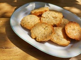 Sables au parmesan, aux graines et au thym