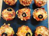 Muffins façon pizza pour mon buffet d'anniversaire - Kamika