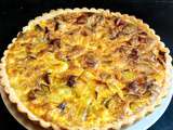 Quiche poireaux curry / Plat du jour - Kamika