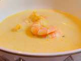 Soupe de crevettes a l'asiatique - Kamika