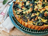 Tarte aux epinards, feta & poulet / Plat - Kamika cuisine