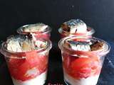 Verrine au chèvre frais - Kamika