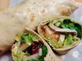 Wraps avocat-poulet-carottes - Kamika