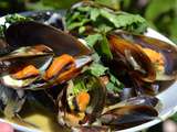 Moules au curry au cookeo