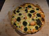 Quiche saumon brocoli weight watchers