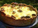 Quiche saumon brocolis