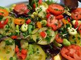 Salade aux tomates