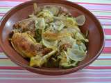 Tajine de poulet et courgettes au citron au cookeo