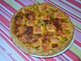 Tarte saumon et carottes