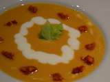 Veloute de potiron au chorizo weight watchers