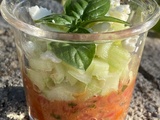 Verrine tomate concombre feta 2💙