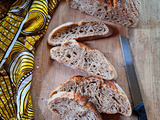 Pain au levain à la bière