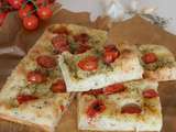 Foccacia à la tomate cerise