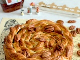 Galette aux noix de pécan et au sirop d'érable - à la brioche feuilletée