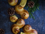 Lussekatter {brioche suèdoise au safran}