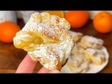 Beignets Feuilletés Rapides : sans oeufs ! a la crème d'Orange