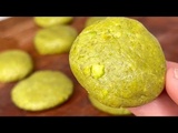 Cookies Pistache : 1 Ingrédient et Sans Cuisson💚 Sans Farine, Ni oeufs