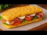Pain Rapide 2 Ingrédients 🥖 | Sans Farine, Sans Levure, Sans Gluten