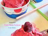 Crème glacée framboise en 5 minutes chrono