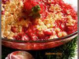 Crumble aux fraises