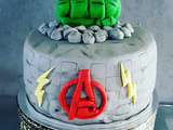 Gâteau Avengers