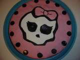 Gâteau Monster high