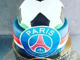 Gâteau psg ballon