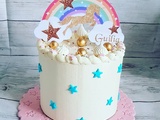 Layer Cake Licorne arc en ciel