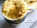 Mug cake pomme, miel