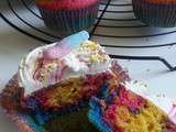 Rainbow Cupcake