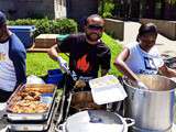 Distribution de repas avec sos Itinérance