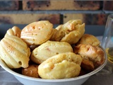 Bataille Food #107 , madeleines apéro au saumon fumé et au citron