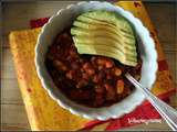 Chili sin carne aux trois haricots