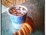 Chocolat chaud au nutella et aux guimauves : le choconutellait