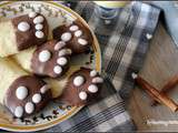 Défi au coin du feu : Pattes de chat , des biscuits trop cute ^^ et son eggnog de Noël